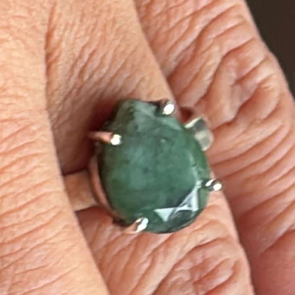 Sterling Silver Gemstone Ring